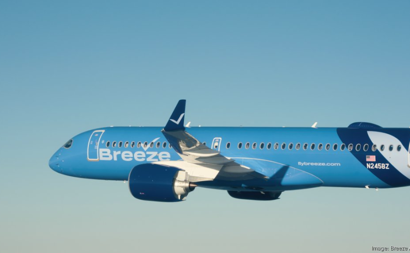 Breeze lanza ocho nuevas rutas sin escalas desde Fort Lauderdale